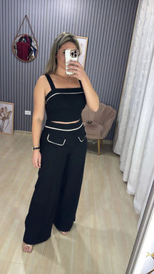 Conjunto pantalona linho